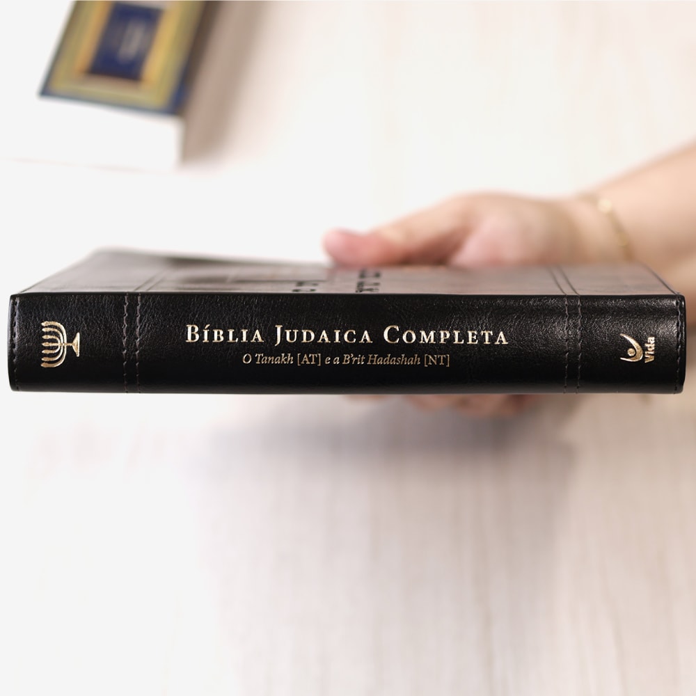 Bíblia Judaica Completa | Letra Normal | Capa Luxo Preta