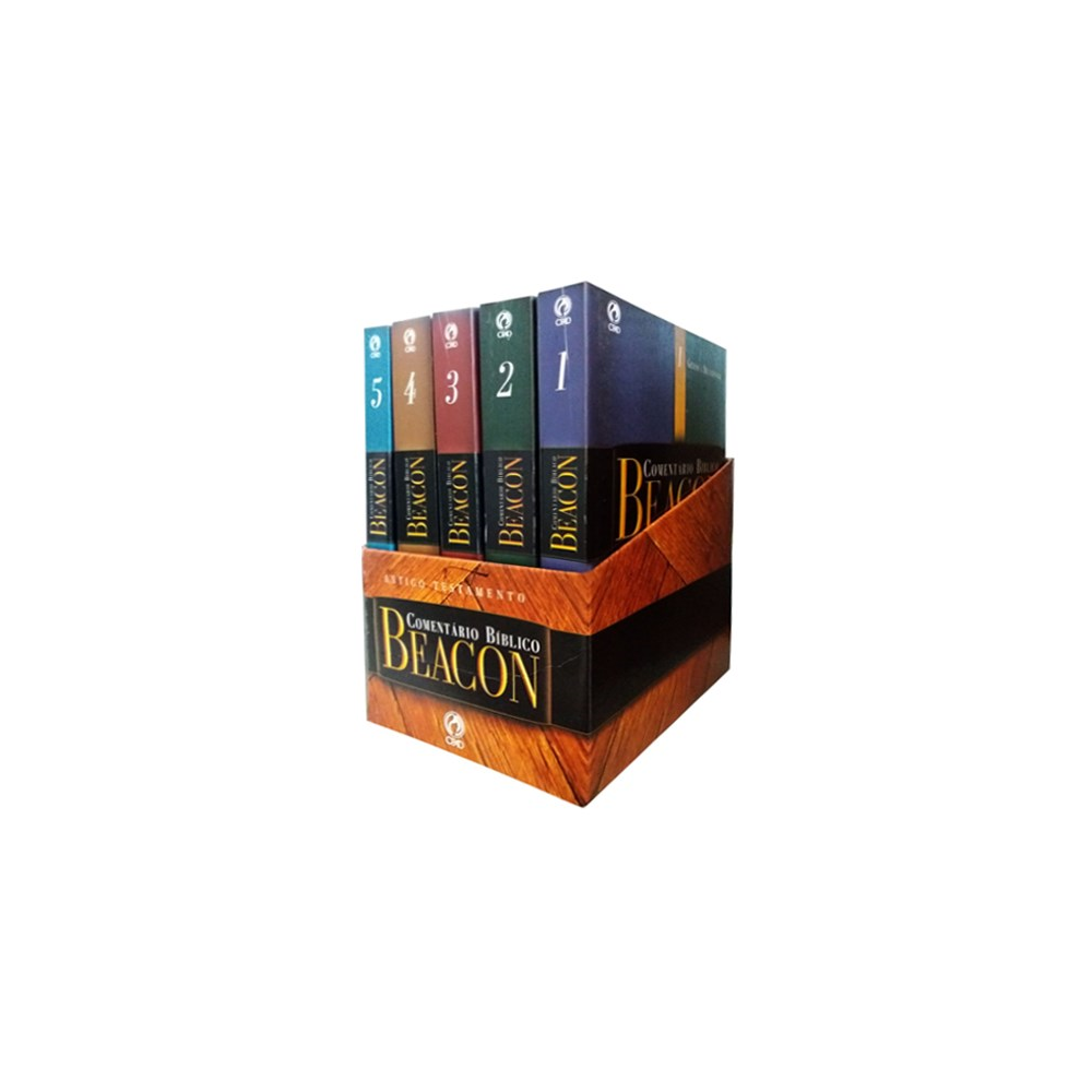 Box Comentário Bíblico Beacon | Antigo Testamento 5 Volumes (Brochura)
