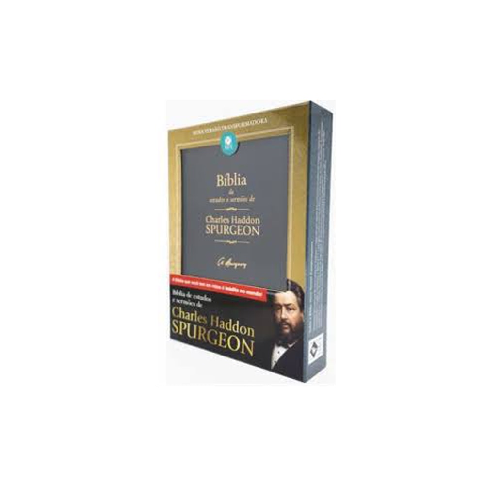 Bíblia de Estudo e Sermões de C H Spurgeon | NVT Letra Grande