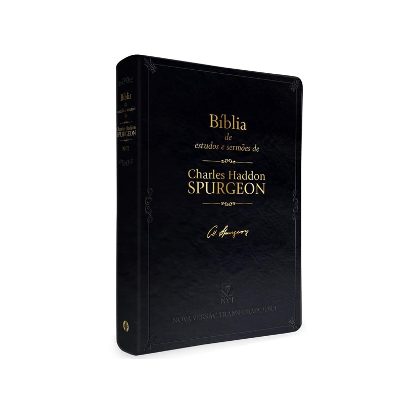 Bíblia de Estudo e Sermões de C H Spurgeon | NVT Letra Grande