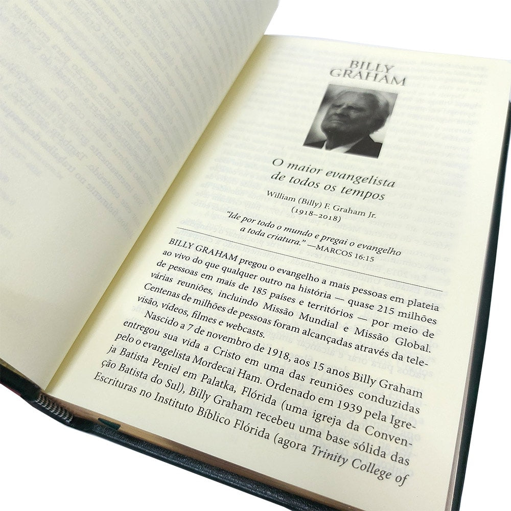 Dia a dia com Billy Graham | Devocional Luxo