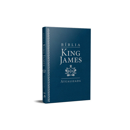Bíblia King James Atualizada Slim | KJA | Azul