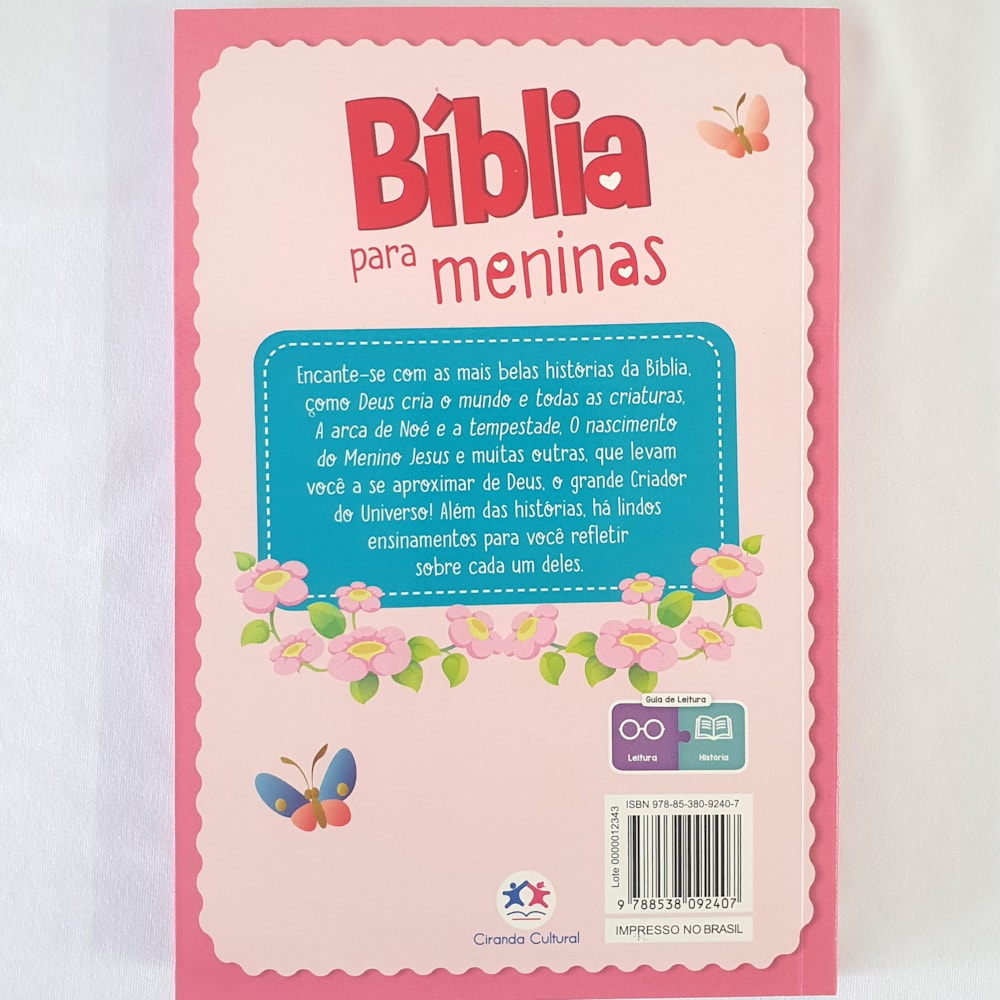 Biblia para meninas | Com lindos ensinamentos | Ciranda Cultural
