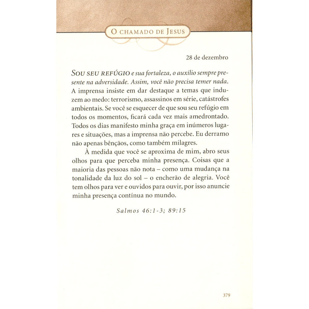 Devocional O Chamado de Jesus | Sarah Young | Capa Dura