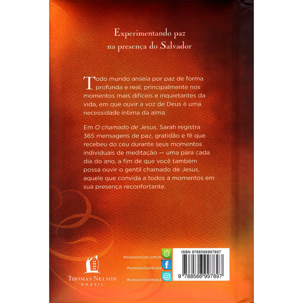 Devocional O Chamado de Jesus | Sarah Young | Capa Dura