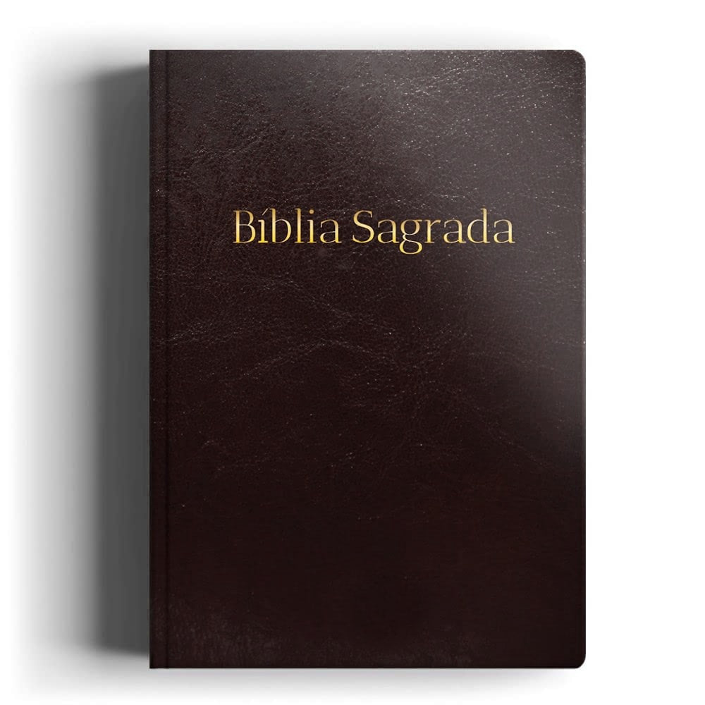 Bíblia Sagrada Slim | NVT | Letra Normal | Capa Marrom