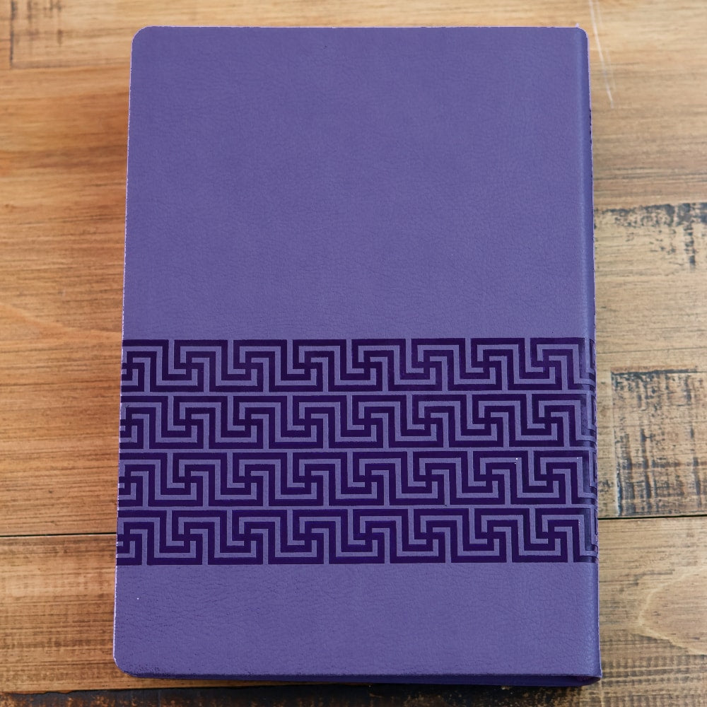 Bíblia Campo de Batalha da Mente | NVA | Letra Normal | Capa Luxo Lilás