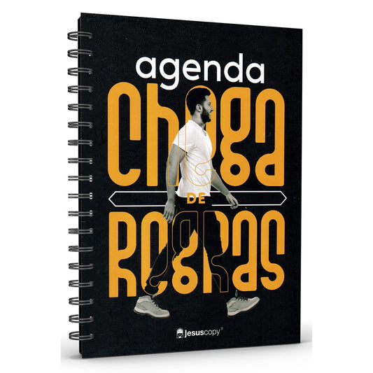 Agenda Permanente Chega de Regras | Jesus Copy | Capa Dura