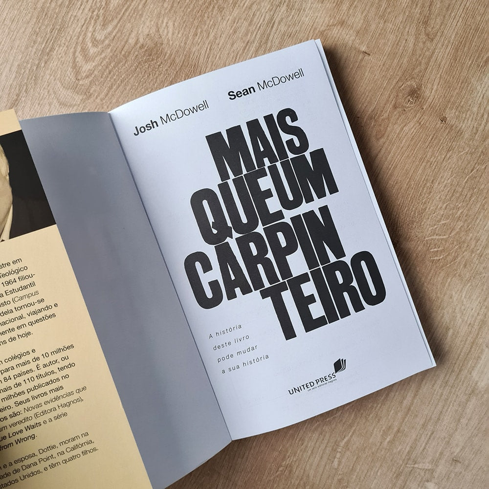 Mais Que Um Carpinteiro | Josh e Sean McDowell