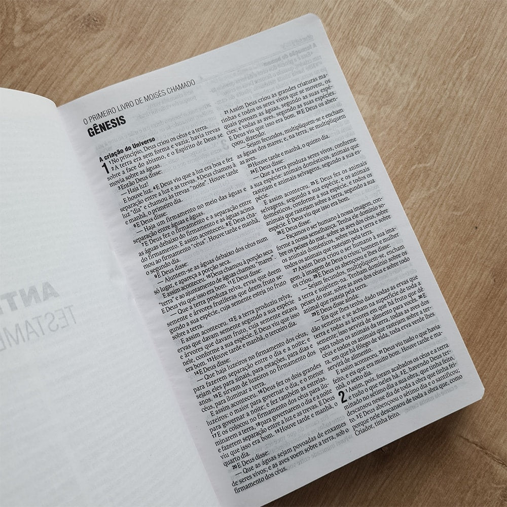 Bíblia Sagrada Flores | NAA | Letra Normal | Capa Dura