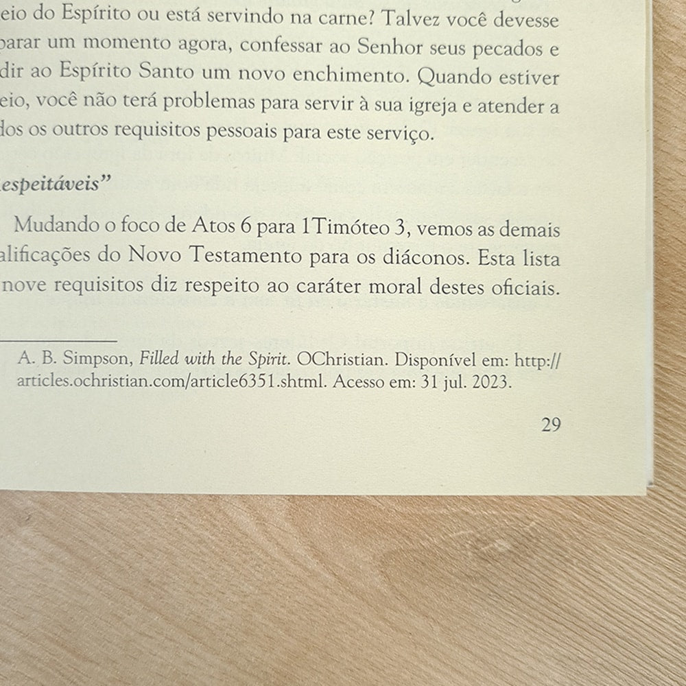 O Manual do Diácono | Hélder Cardin