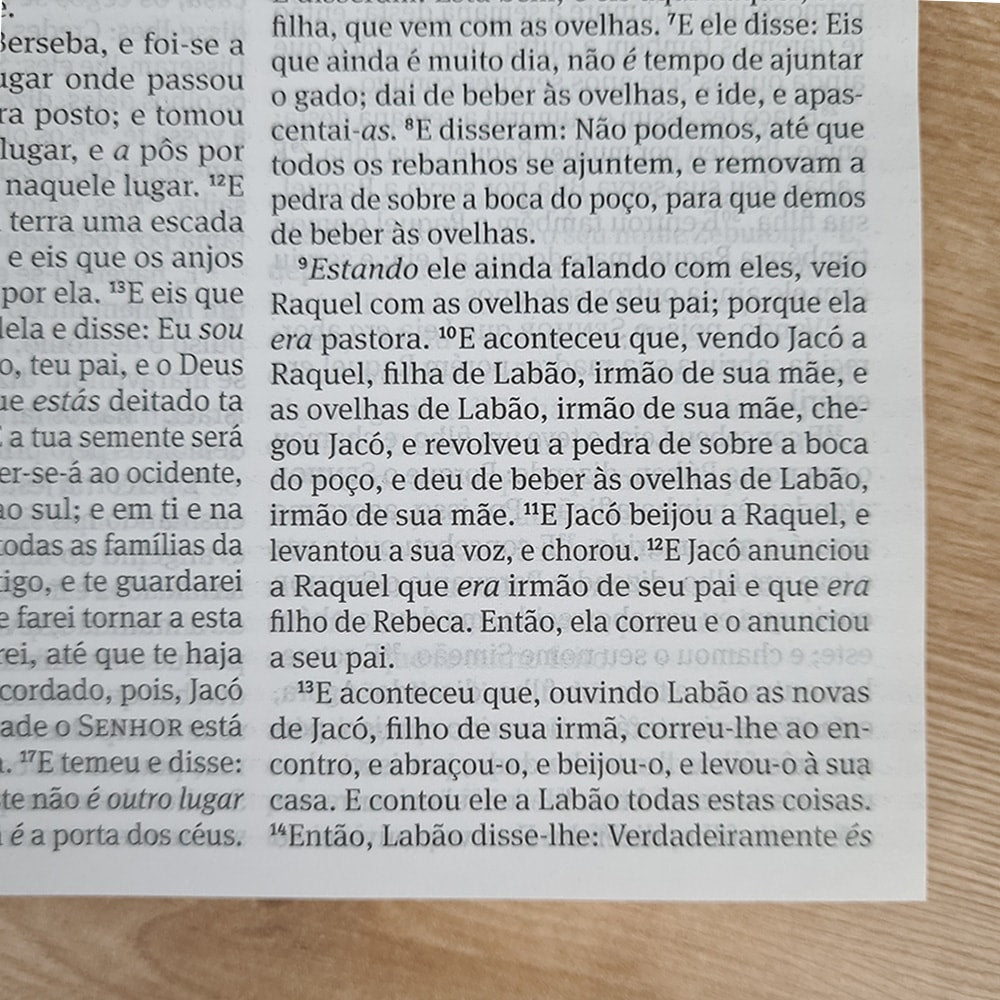 Bíblia 365 Vermelha | ARC | Letra Grande | Capa Brochura