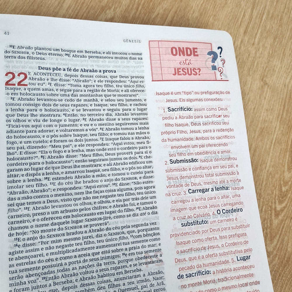 Bíblia de Estudo Interativa | KJC | Letra Normal | Capa Dura Espiral Tradição