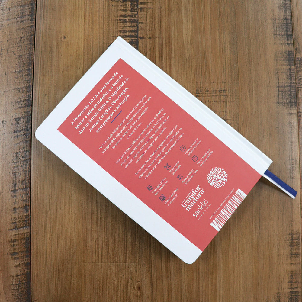 Bíblia Sagrada | Com Guia De Estudo Biblico JOIA | NVT | Letra Normal | Capa Creme