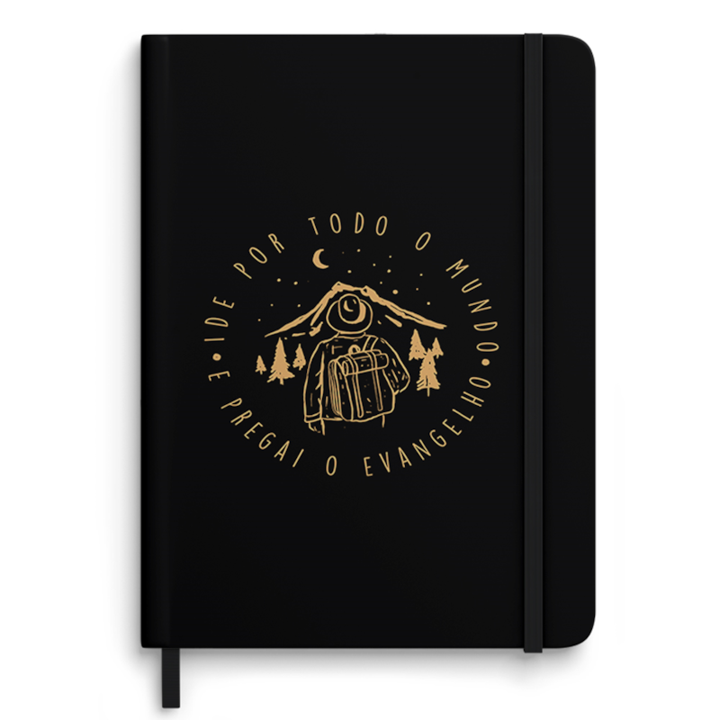 Caderno Moleskine | Com Pauta | Ide Por Todo o Mundo