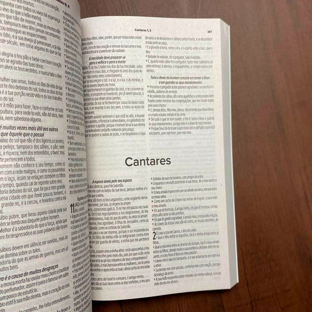 Bíblia Sagrada Pétalas | ARC | Letra Normal | Capa Brochura