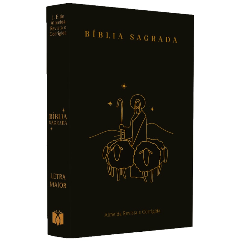 Bíblia Sagrada Bom Pastor | ARC | Letra Maior | Harpa e Corinhos | Capa Dura