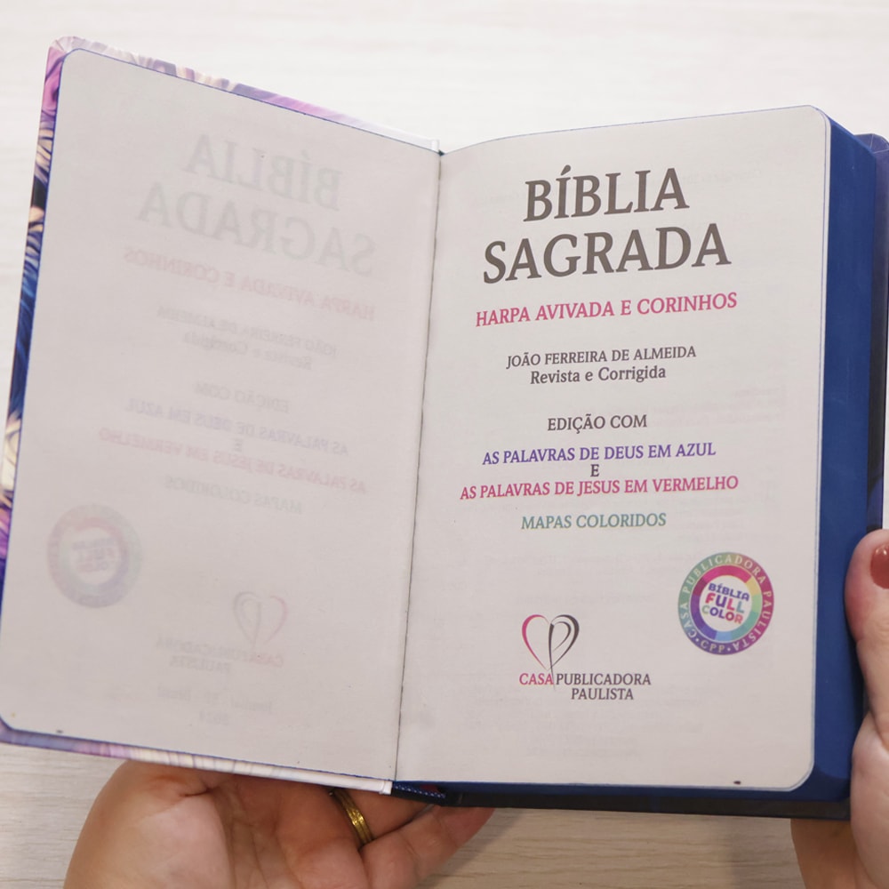 Bíblia Sagrada Leão Consumado | ARC | Letra Maior | Harpa e Corinhos | Capa Dura