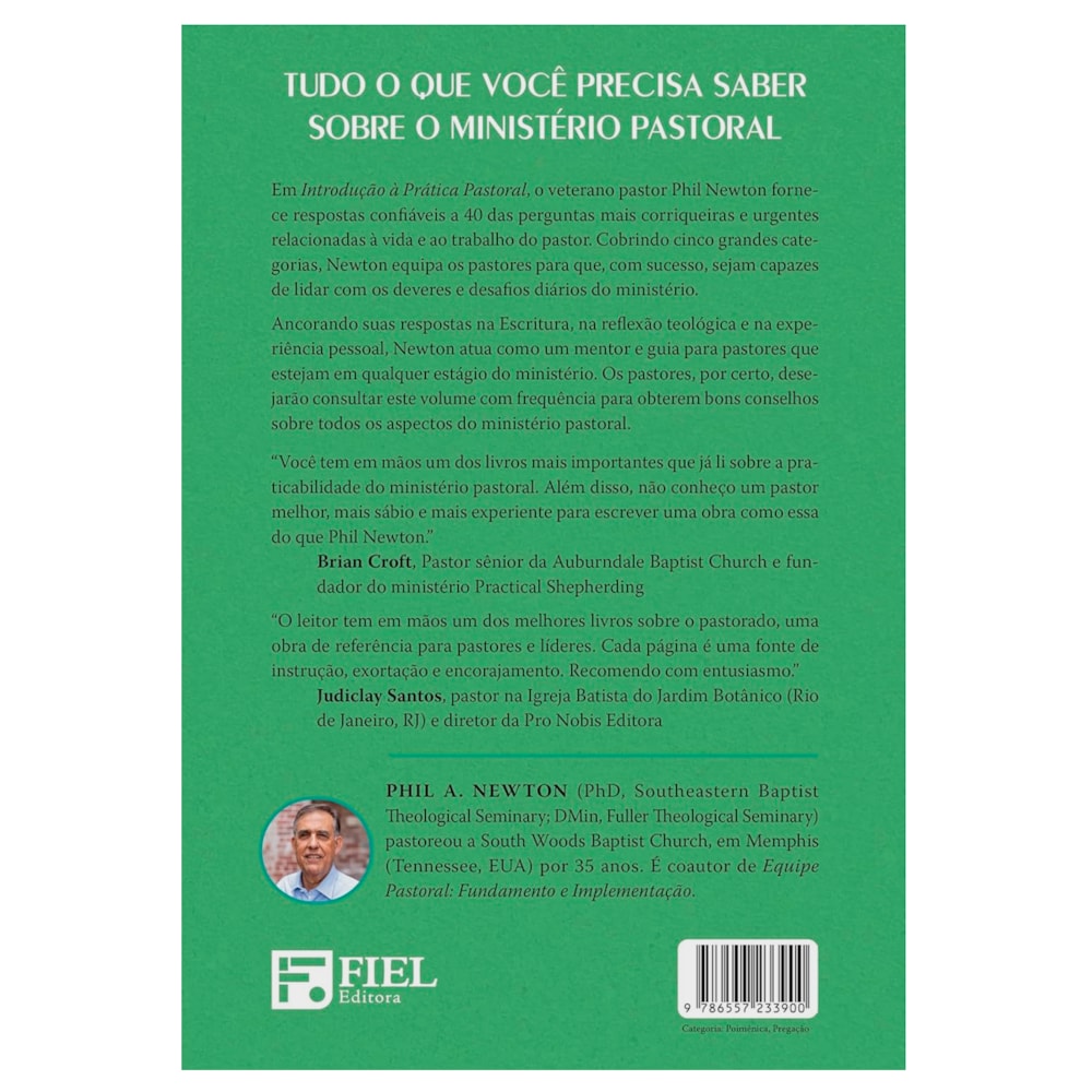 Introdução à Prática Pastoral | Phil A Newton