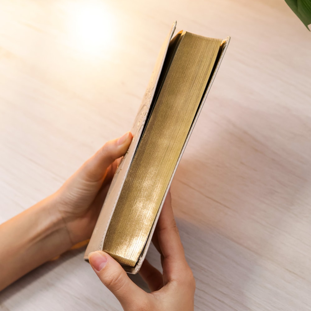 Bíblia The Purpose Book | A21 | Capa Couro Soft Bege Flores