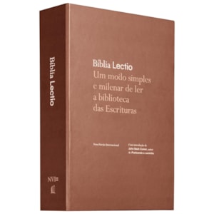 Biblia Lectio NVI Capa Dura Tecido