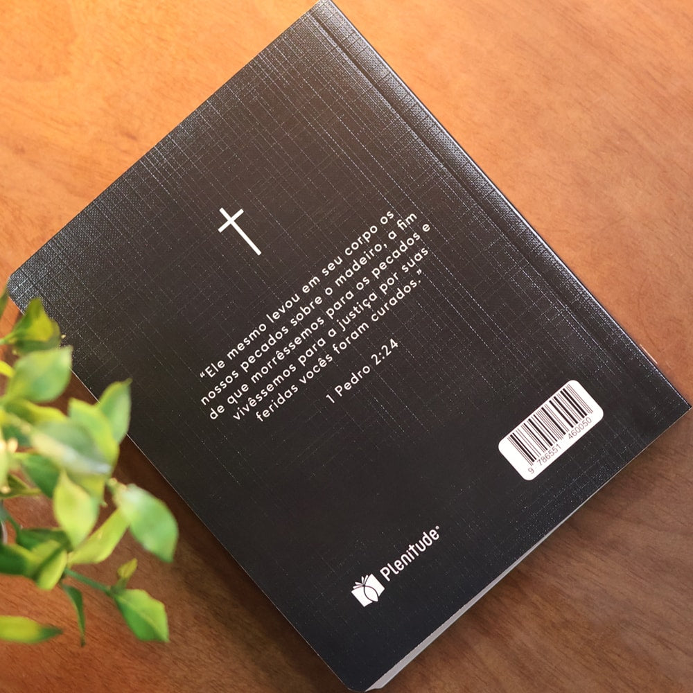 Bíblia Sagrada | NVI | Capa Brochura Cruz Preta