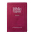 Bíblia Sagrada | Letra Gigante | ARC | Capa Couro Púrpura Nobre Luxo | c/ Índice