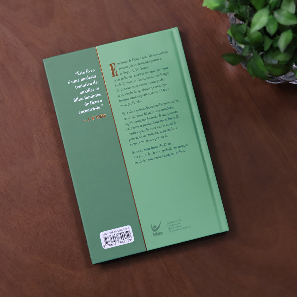 Em Busca de Deus | A. W. Tozer | Capa Dura
