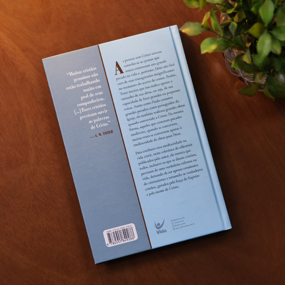 O Tamanho da Alma | A. W. Tozer | Capa Dura