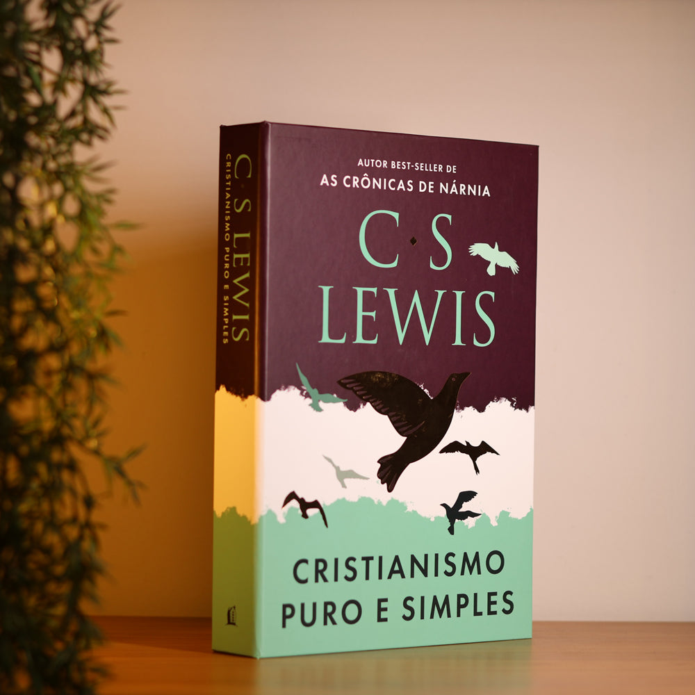 Cristianismo Puro e Simples | C.S. Lewis | Edição Deluxe | Capa em Tecido e Caixa Magnética