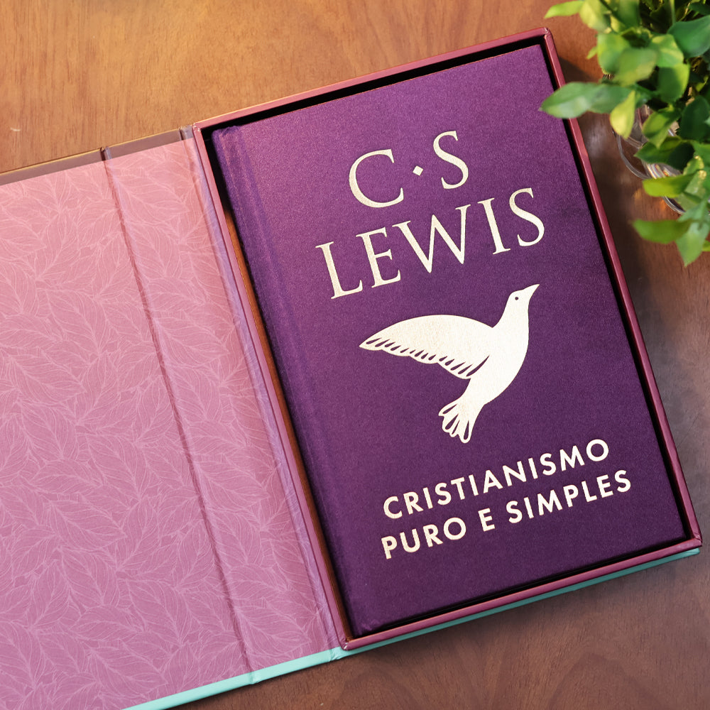 Cristianismo Puro e Simples | C.S. Lewis | Edição Deluxe | Capa em Tecido e Caixa Magnética