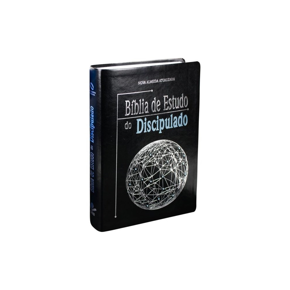 Bíblia de Estudo do Discipulado | NAA | Capa Flexível Preta
