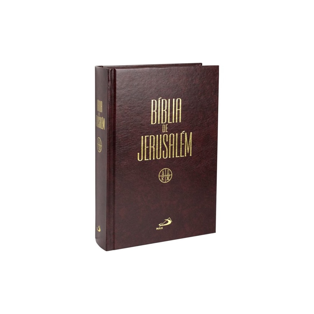 Bíblia de Jerusalém | Vinho | Capa Dura