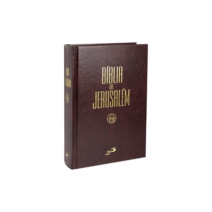 Bíblia de Jerusalém | Vinho | Capa Dura