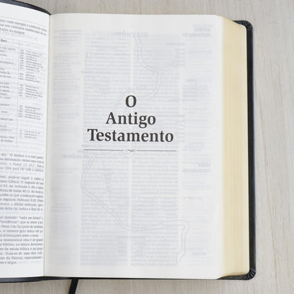 Bíblia de Estudo Thompson | AEC Letra Grande | Preta Luxo