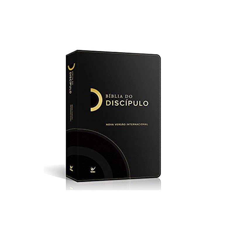 Bíblia do Discípulo | NVI Letra Normal | Luxo Preta