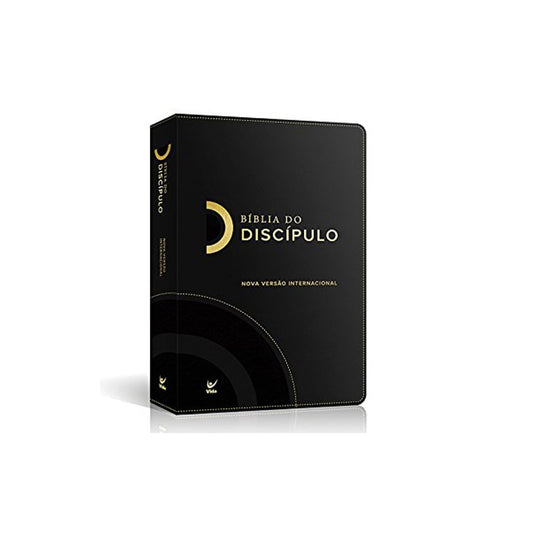 Bíblia do Discípulo | NVI Letra Normal | Luxo Preta