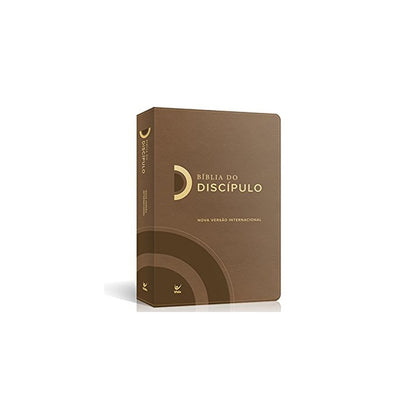 Bíblia do Discipulo | NVI Letra Normal | Luxo Marrom