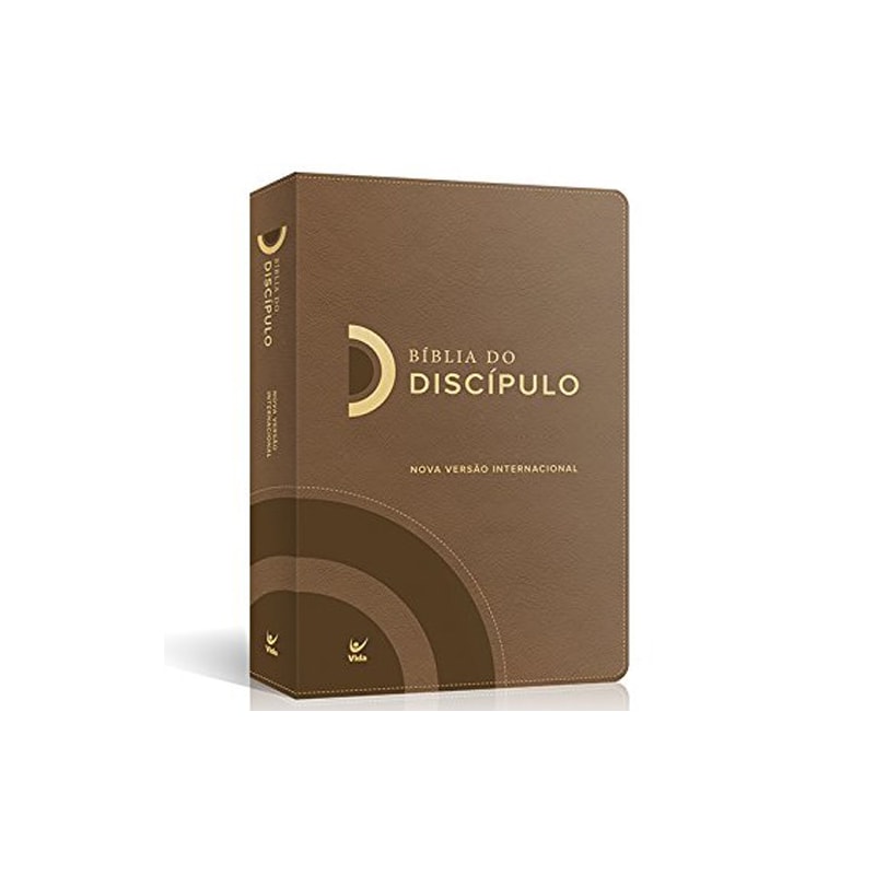 Bíblia do Discipulo | NVI Letra Normal | Luxo Marrom