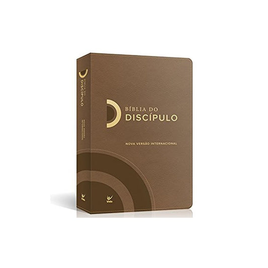 Bíblia do Discipulo | NVI Letra Normal | Luxo Marrom