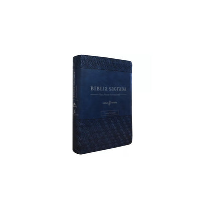 Bíblia Sagrada - Leitura Perfeita | Letra Grande | NVI | Espaço para anotações - Azul