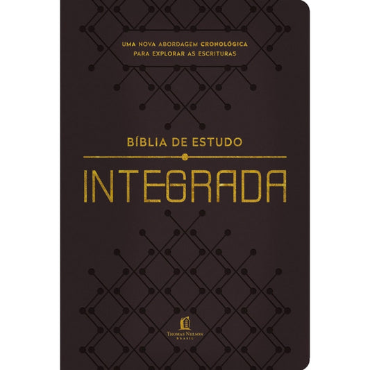 Bíblia de Estudo NVI Integrada | Capa Flexível Marrom
