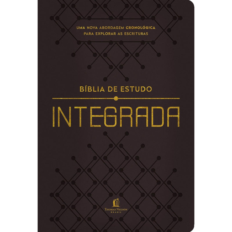 Bíblia de Estudo NVI Integrada | Capa Flexível Marrom
