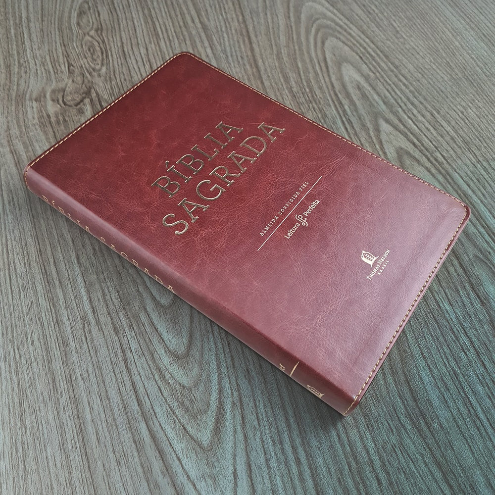 Bíblia Sagrada | Leitura Perfeita | ACF | Marrom Flexível