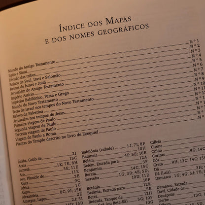 Bíblia Obreiro Aprovado Média Luxo Harpa Cristã Azul