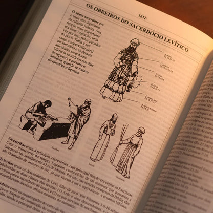 Bíblia do Obreiro Aprovado | ARC | Harpa Avivada | Capa Luxo Preta