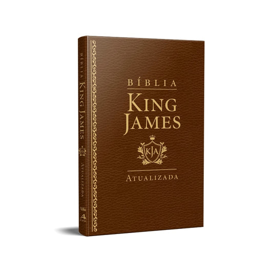 Bíblia King James Atualizada Slim | KJA | Marrom