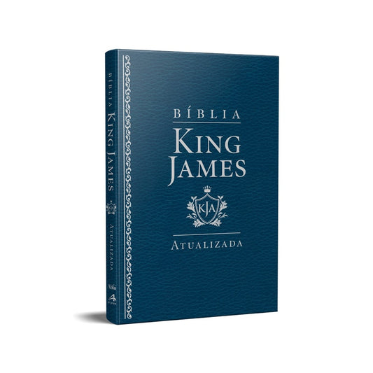 Bíblia King James Atualizada Slim | KJA | Azul