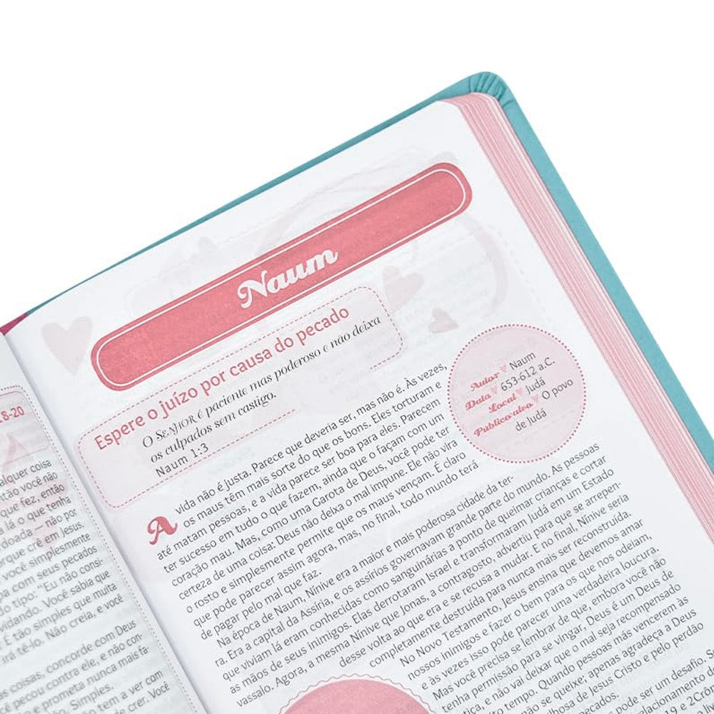 Bíblia da Garota Cristã | NTLH | Capa Tecido
