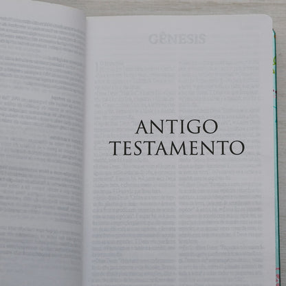 Bíblia Um Tempo Especial com Deus | NVI | Letra Grande | Capa Dura Pássaros